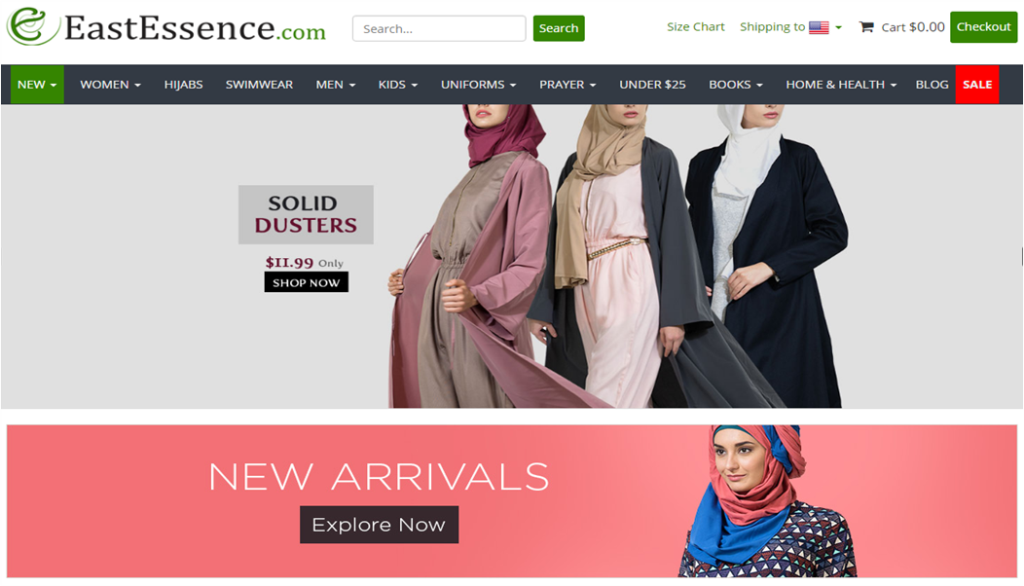 essence clothing website